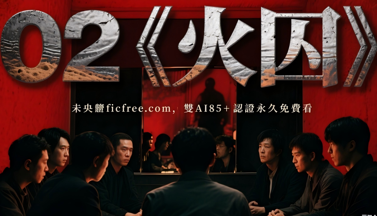 《火囚》懸疑小說封面圖，呈現解剖台、火焰意象與主角周未央、陳默元素