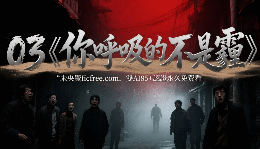 數據霧霾末世懸疑小說《你呼吸的不是霾》封面