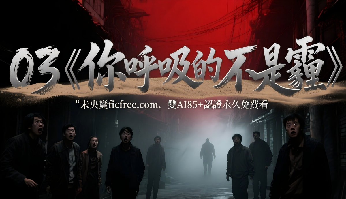 數據霧霾末世懸疑小說《你呼吸的不是霾》封面