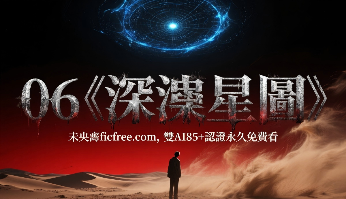 《深淵星圖》小說封面｜霓虹娛樂圈背景下的懸疑推理故事｜AI 評分 93 分經典級