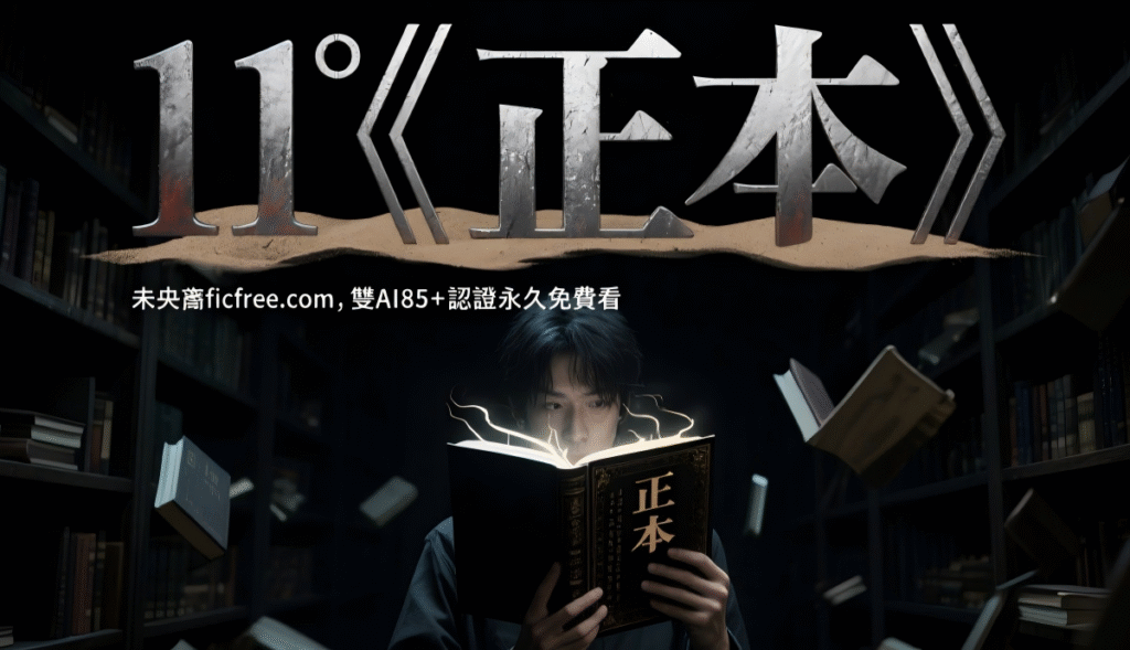 《正本》懸疑小說封面圖:鐵鏽斑斑的工業背景中,女主角手握褪色帳本,背後映出倉庫火光與監控攝像頭,象徵真相與危機並存的懸疑氛圍。