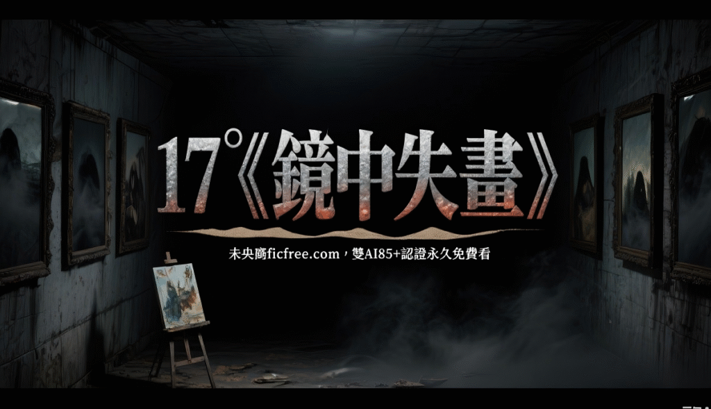 《鏡中失畫》小說封面 - 19 世紀巴黎蒙馬特懸疑場景