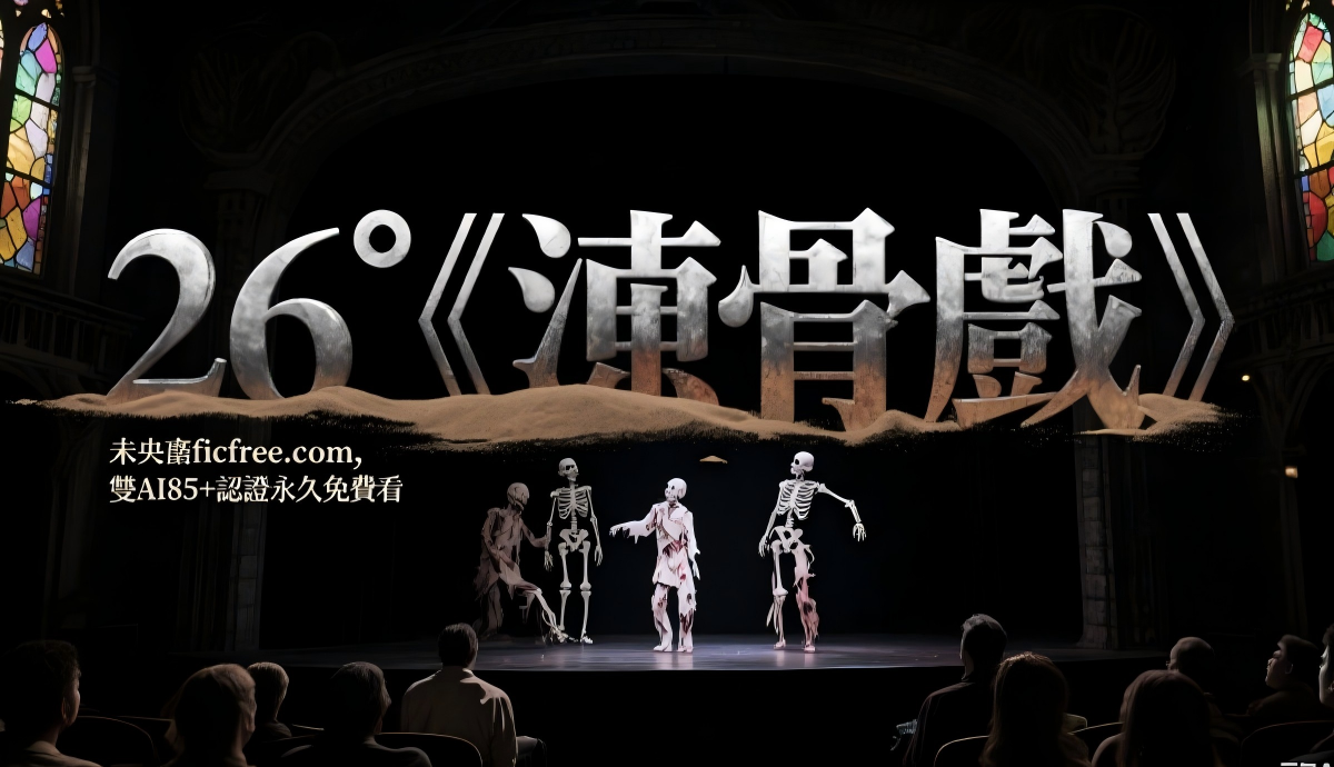 《滲骨戲》小說封面 - 民國戲樓懸疑題材