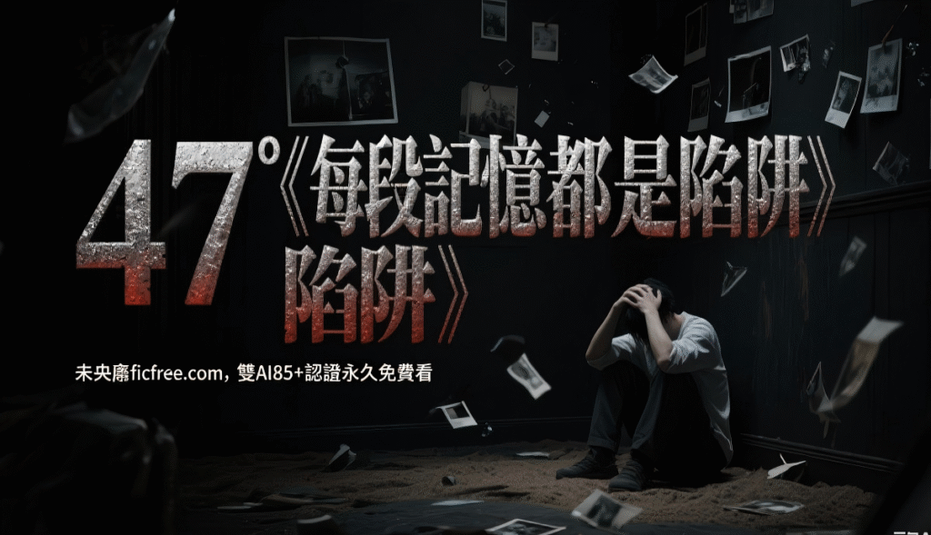 《每段記憶都是陷阱》小說封面｜賽博龐克風格霓虹背景，主角手持記憶芯片，象徵記憶迷宮與科技懸疑主題