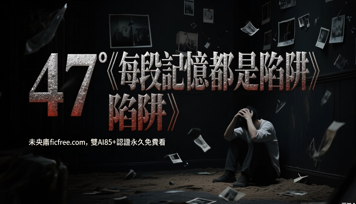 《每段記憶都是陷阱》小說封面｜賽博龐克風格霓虹背景，主角手持記憶芯片，象徵記憶迷宮與科技懸疑主題