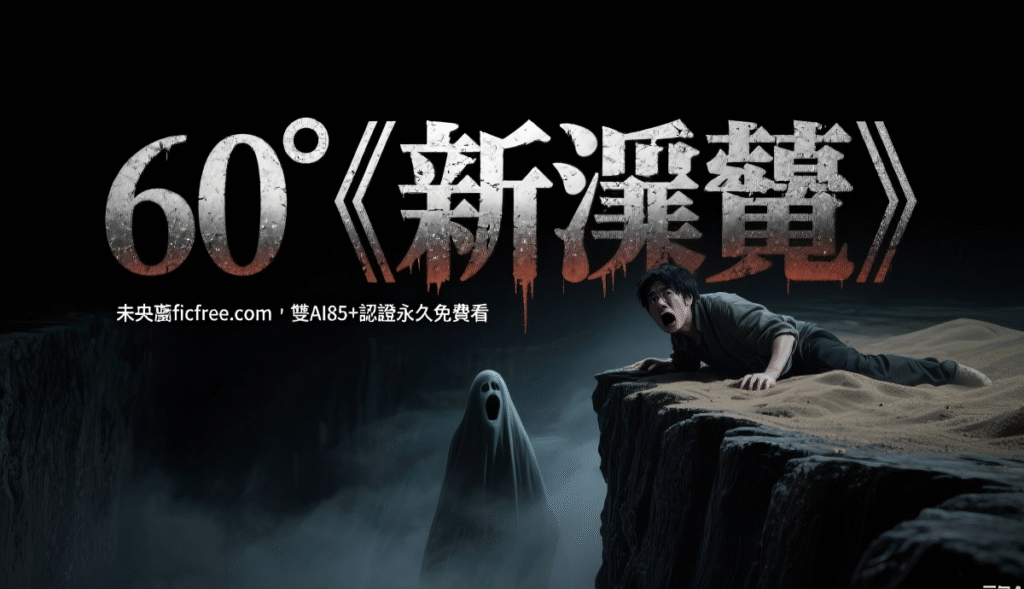 《新淵魘》小說封面｜南極冰原背景下的幽藍光暈金屬殘骸，搭配科考站與變異生物元素