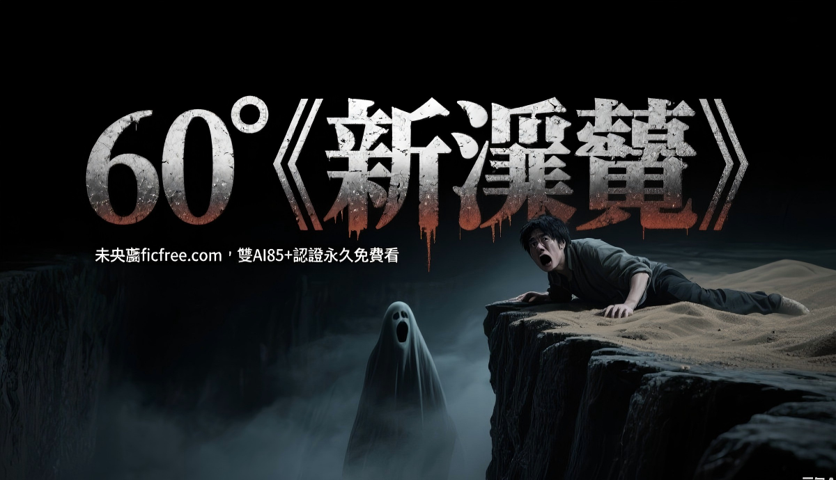 《新淵魘》小說封面｜南極冰原背景下的幽藍光暈金屬殘骸，搭配科考站與變異生物元素