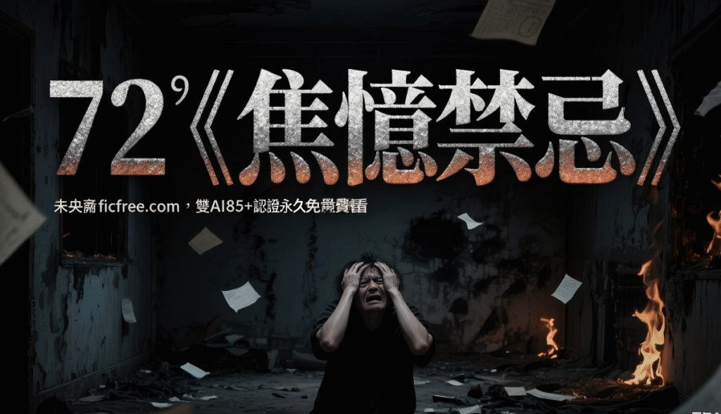 《焦憶禁忌》小說封面｜湘西霧瘴中行走的趕屍隊伍，主角背影佇立竹林