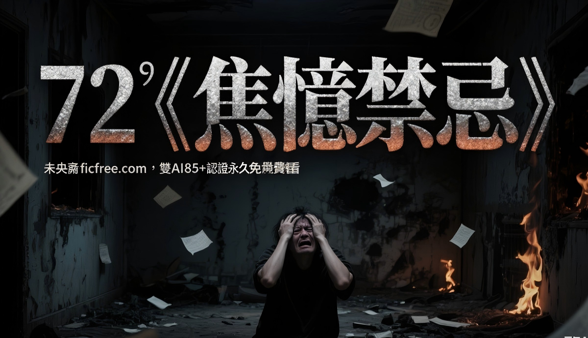 《焦憶禁忌》小說封面｜湘西霧瘴中行走的趕屍隊伍，主角背影佇立竹林