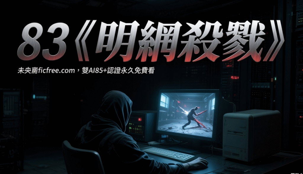 《明網殺戮》懸疑小說封面圖｜虛擬現實與死亡謎題