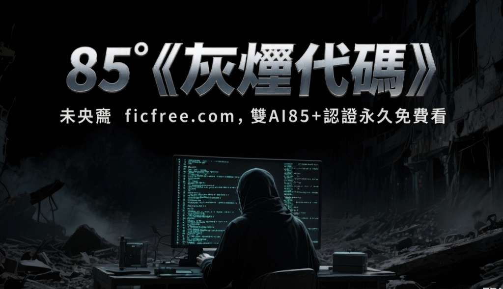 《灰燼代碼》小說封面｜賽博龐克懸疑經典｜AI 評分 99 分