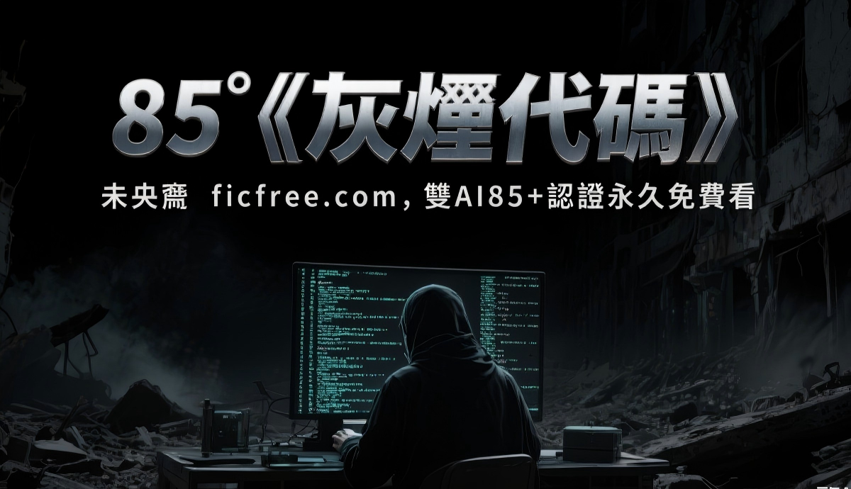 《灰燼代碼》小說封面｜賽博龐克懸疑經典｜AI 評分 99 分